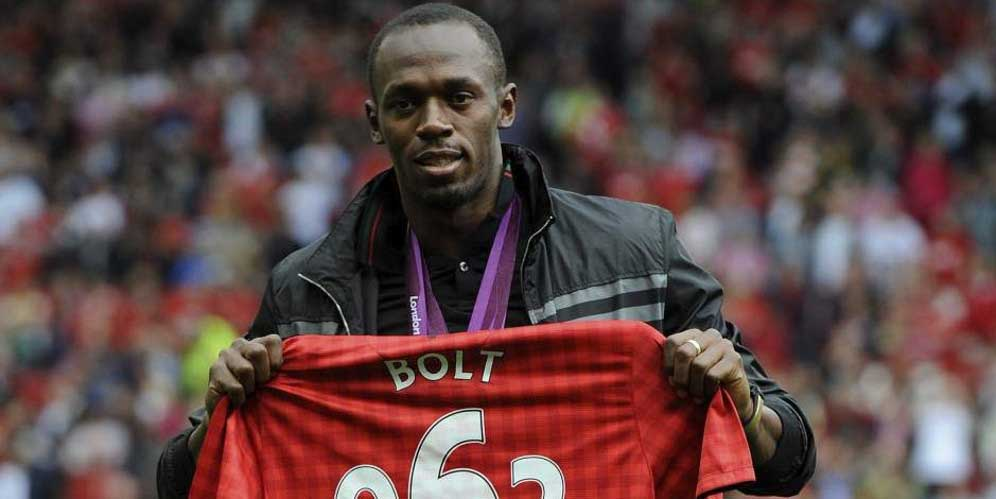 Finally! Usain Bolt Gabung MU, Tapi....